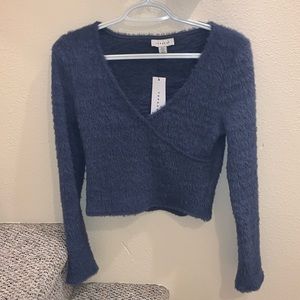 Top shop fuzzy sweater